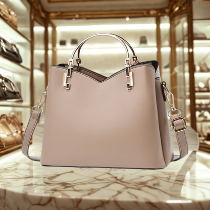 CheriBelle Heart Vegan Leren Schoudertas