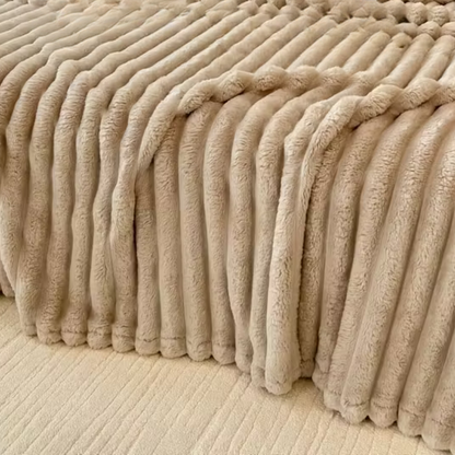 CozyFur Luxe  Ultra-Zacht & Warm Gebreid Plaid voor Bank & Bed