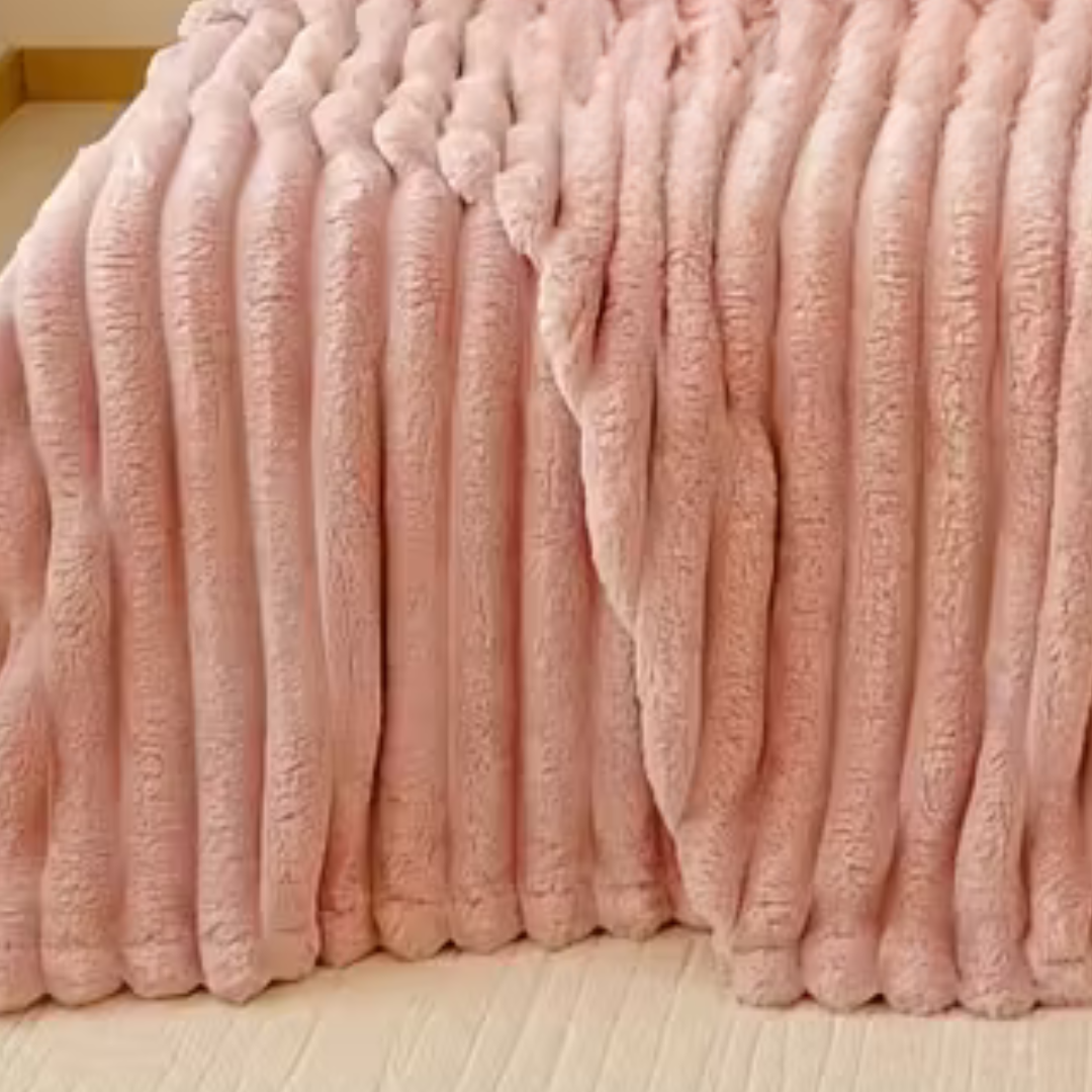 CozyFur Luxe  Ultra-Zacht & Warm Gebreid Plaid voor Bank & Bed