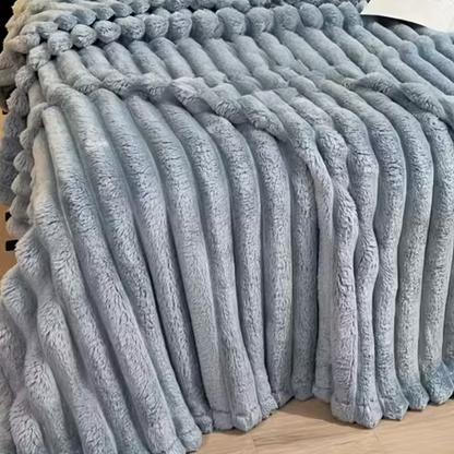 CozyFur Luxe  Ultra-Zacht & Warm Gebreid Plaid voor Bank & Bed