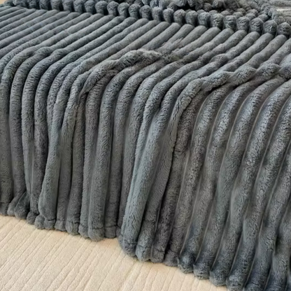 CozyFur Luxe  Ultra-Zacht & Warm Gebreid Plaid voor Bank & Bed
