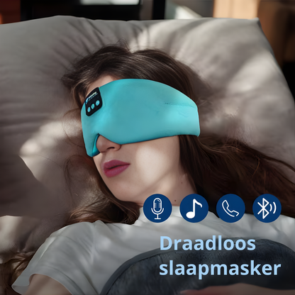 DreamSilence – Luxe Bluetooth Slaapmasker met Muziek