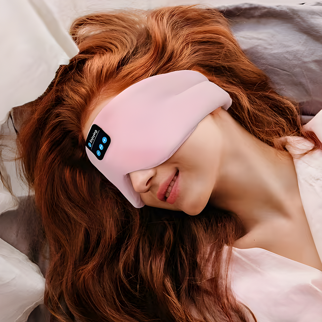 DreamSilence – Luxe Bluetooth Slaapmasker met Muziek