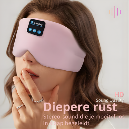 DreamSilence – Luxe Bluetooth Slaapmasker met Muziek