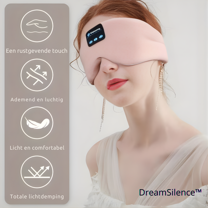 DreamSilence – Luxe Bluetooth Slaapmasker met Muziek
