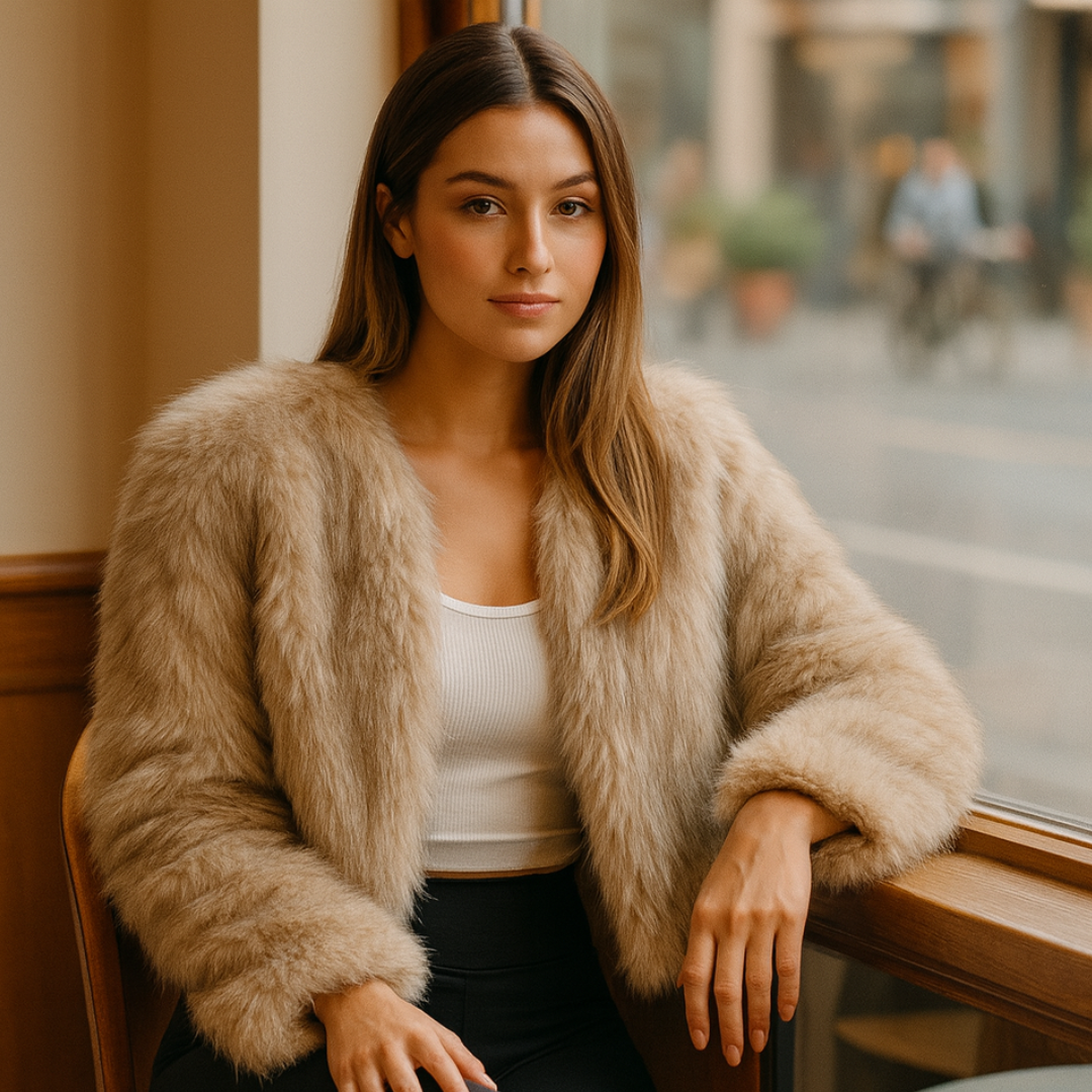 FauxFleur Cozy Luxe Fur Jacket