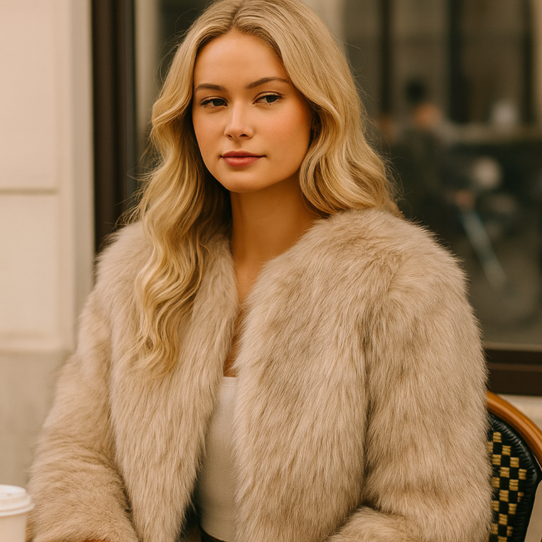 FauxFleur Cozy Luxe Fur Jacket