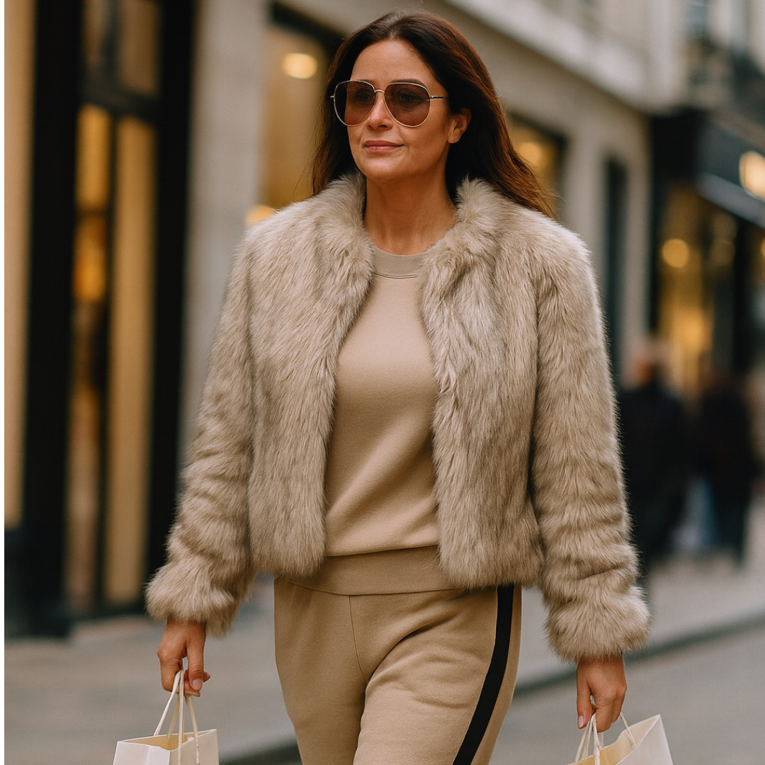 FauxFleur Cozy Luxe Fur Jacket