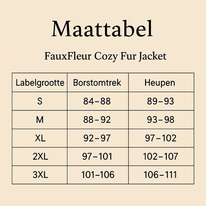 FauxFleur Cozy Luxe Fur Jacket