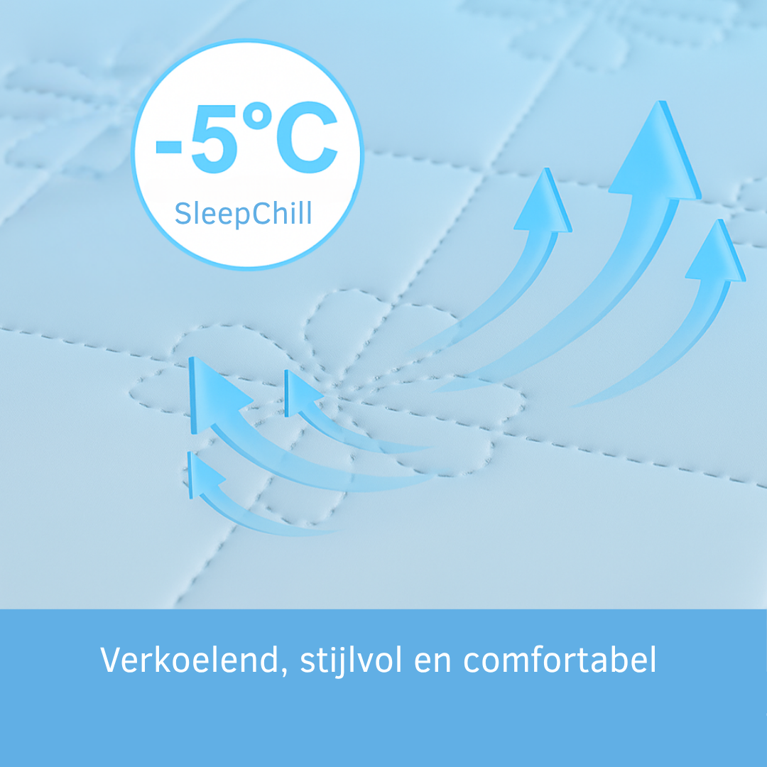 SleepChill matrashoes set - Verkoelend, stijlvol en comfortabel