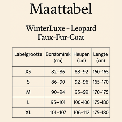 WinterLuxe Leopard Faux-Fur Coat