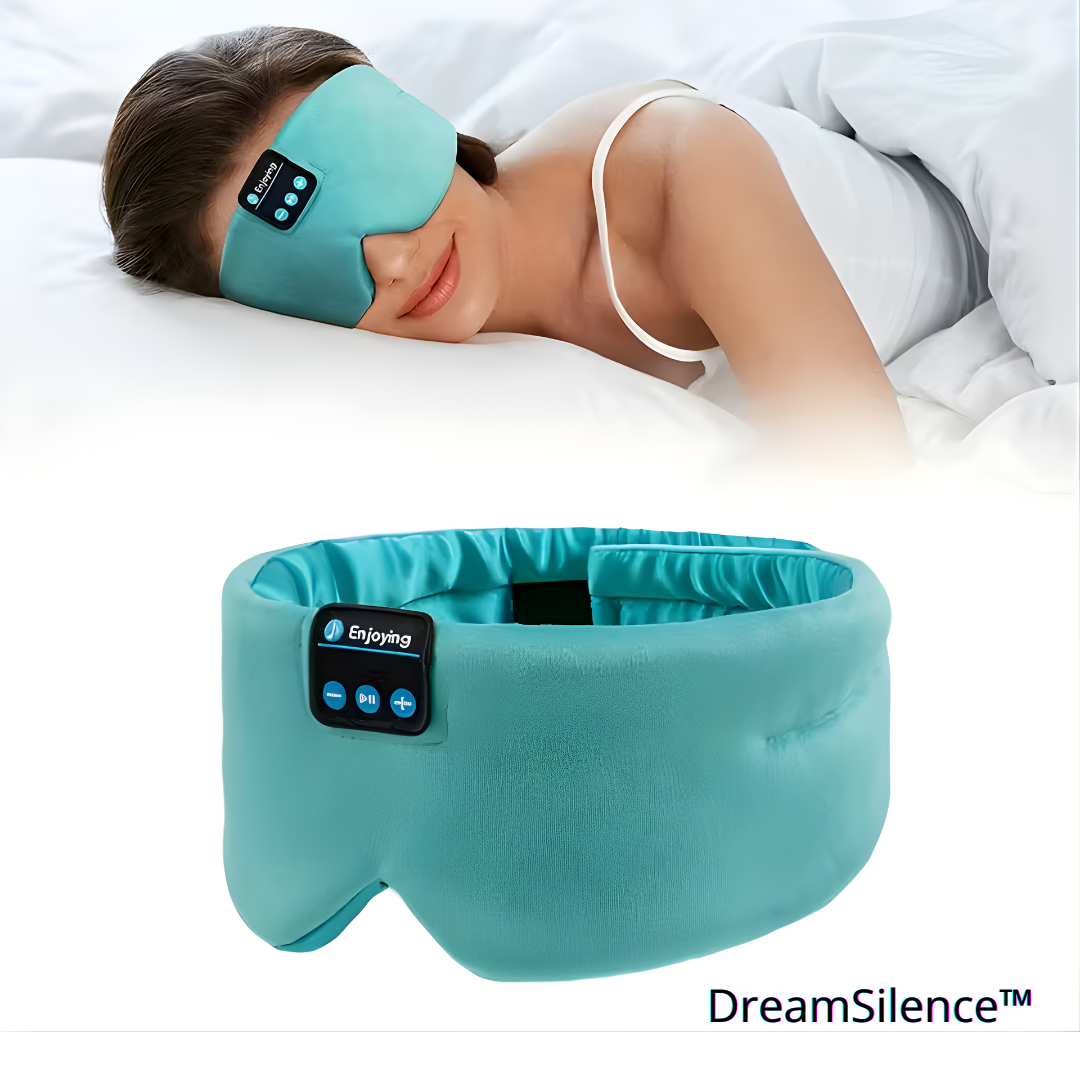 DreamSilence – Luxe Bluetooth Slaapmasker met Muziek